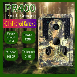 PR400 Hunter Trail Camera 1080p imprägniern Spiel-Nocken CMOS 15m Wildview