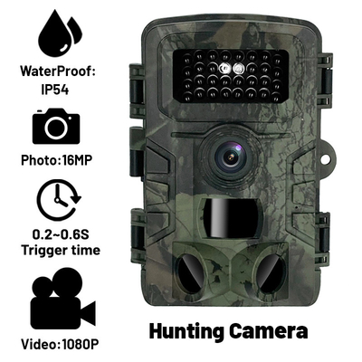 Überwachungs-Falle PR700 4K Hinterder kamera-PIR 36pcs IR LED 32MP Live Video Game Camera Forest