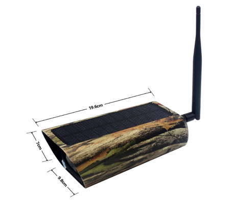 PR500W Wifi, welches die Kamera IP65 drahtloses 850nm LED 1080P Solar jagt