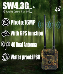 Der APP-30FPS Hinterkamera Handy-Spiel-Kamera-16MP Sd 4g mit Sonnenkollektor
