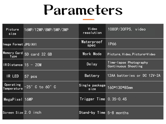 Bewegliche Kamera IP66 wasserdichtes 16MP 1080p angetriebenes Solar4G des Hinter4.3cg