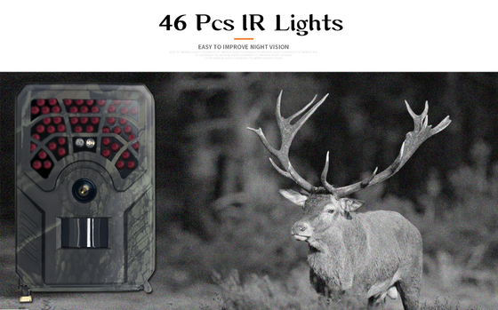 Jagd-Kamera i1296P IP54 Warterproof PIR PR300C WIFI drahtlose APP
