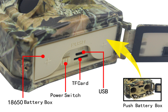 PR400 Hunter Trail Camera 1080p imprägniern Spiel-Nocken CMOS 15m Wildview