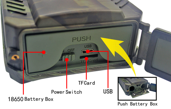 Hochauflösende Kamera PR300C Hunter Trail Camera 8MP Outdoor 720P IP54 Hinter
