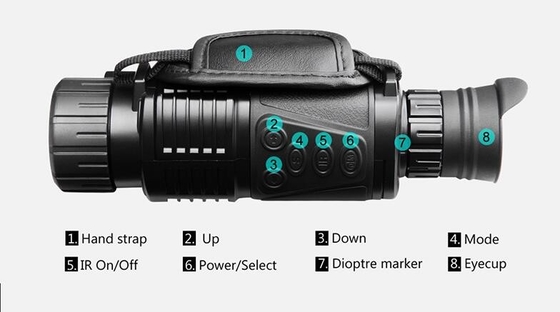 NV2180 Monocular Lager 13MP Day And Night der Nachtsicht-HD Monocular im Freien