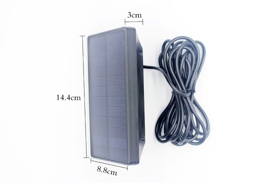 9V 1.6W Hinterbatterie-Jagd des Kamera-Sonnenkollektor-Stativ-Kompass-2400mAh