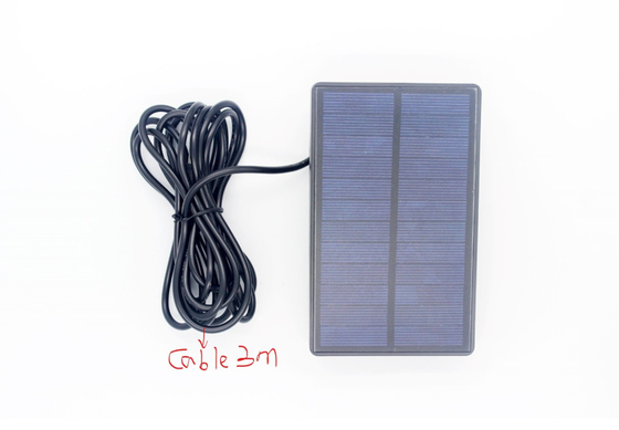 9V 1.6W Hinterbatterie-Jagd des Kamera-Sonnenkollektor-Stativ-Kompass-2400mAh