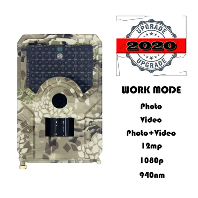 PR200 Hunter Trail Camera 20MP Night Vision 1080P IP54 imprägniern