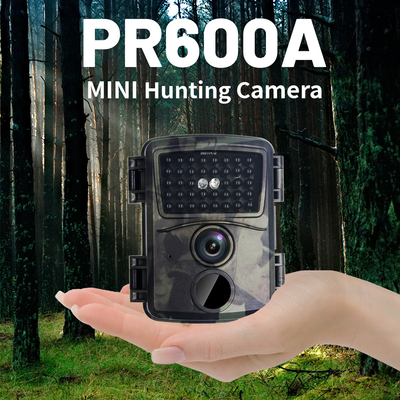 Batteriebetriebene Kamera PR600A Mini Hunting Camera IP54 32GB AA Hinter