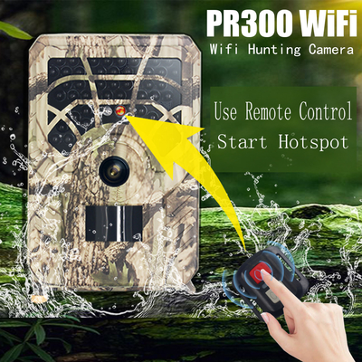 Jagd-Kamera 1080P 24MP PR300 WIFI
